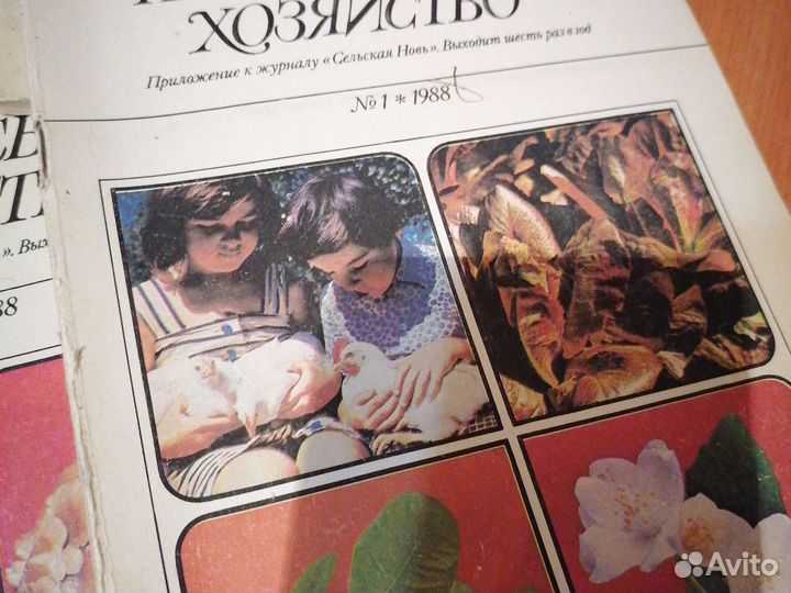 Журналы 1980 годов СССР Приусадебное хозяйство