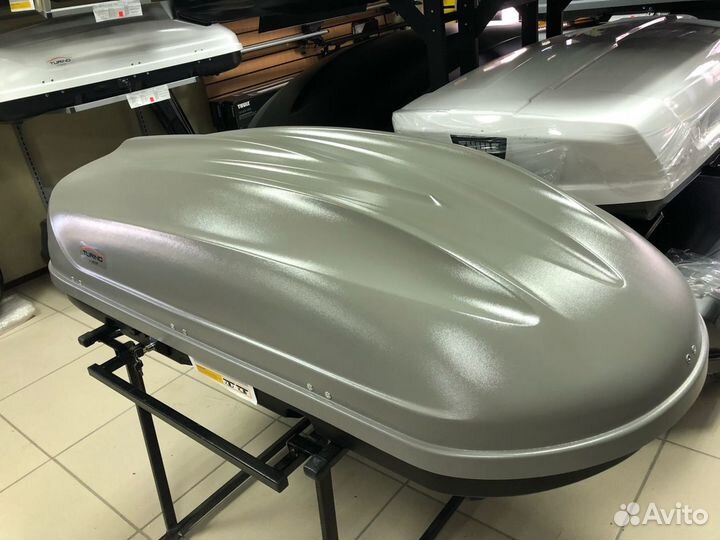 Автобокс багажник на крышу Nissan Terrano