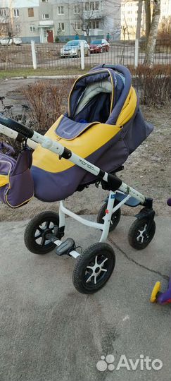 Блоки от коляски (люлька и прогулочный блок)