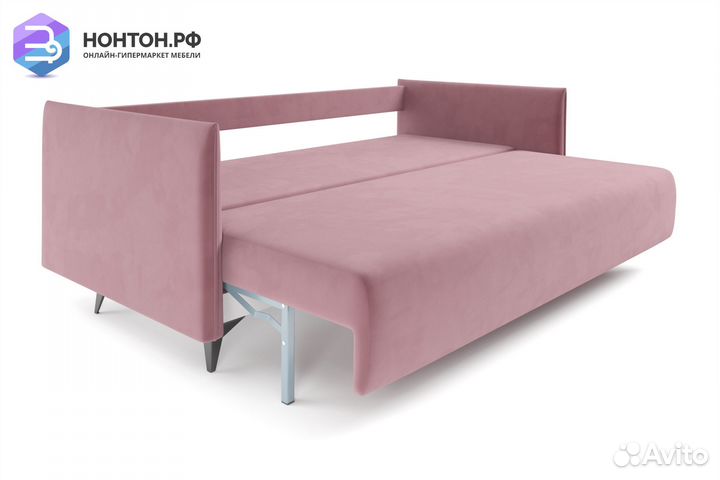 Диван тик-так Майами розовый