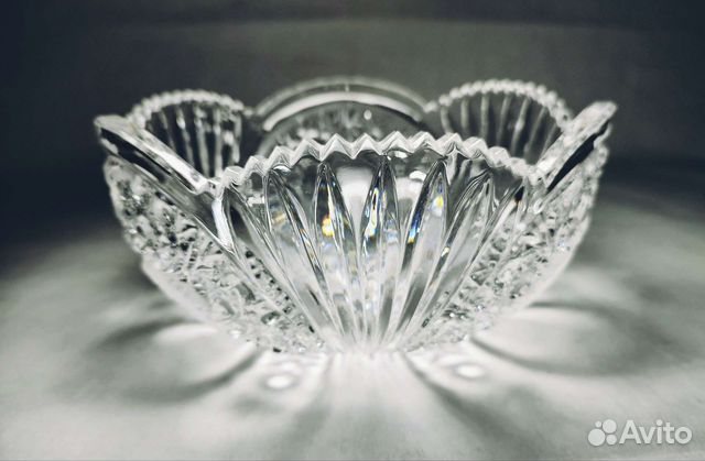 Салатник хрустальный СССР