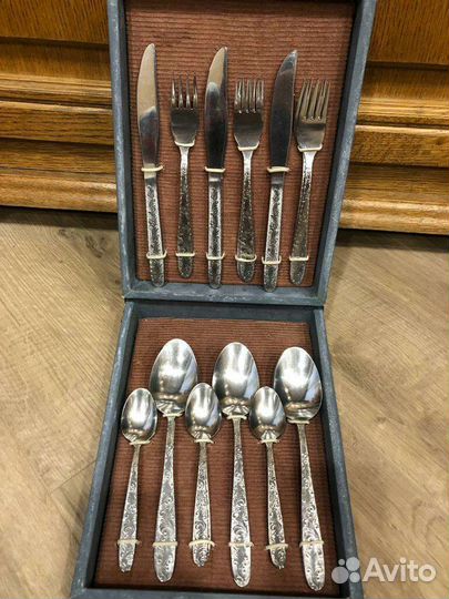 Набор столовых приборов нержавейка СССР