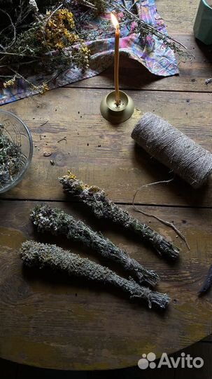 Скрутки из трав