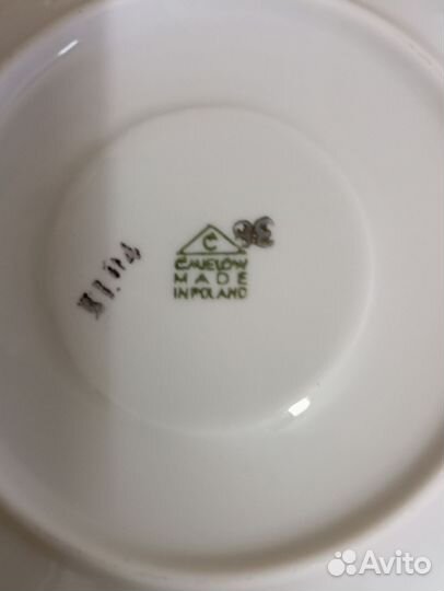 Винтажный кофейный сервиз Розы, Польша