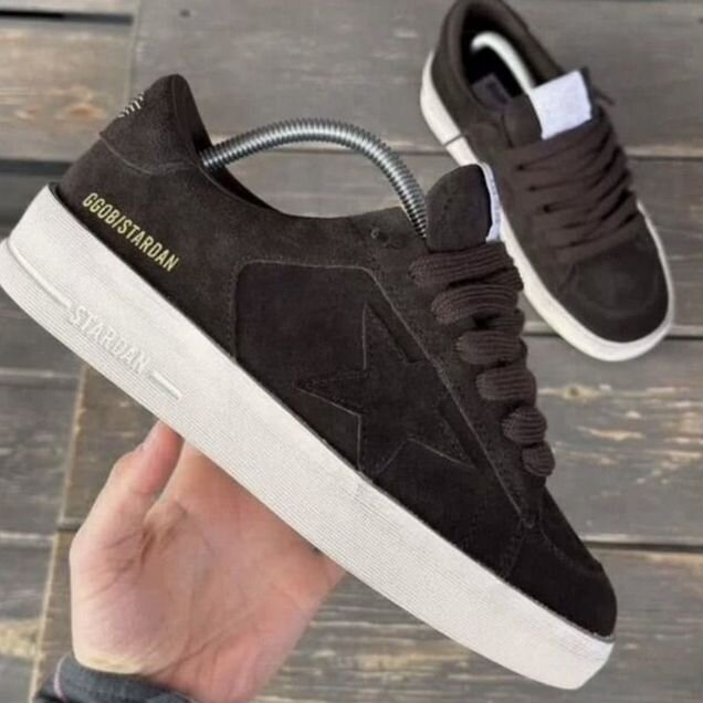 Кеды мужские golden goose brown