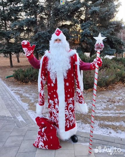 Костюм деда мороза и снегурочки оптом/розница