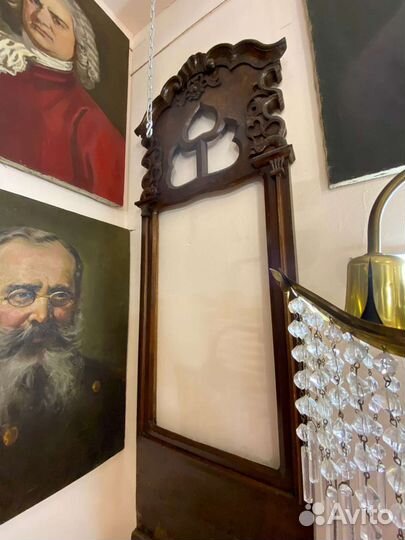 Винтажное зеркало, рама