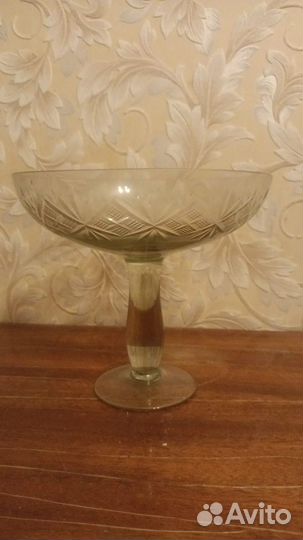 Бокалы/ваза для фруктов/салатница стекло