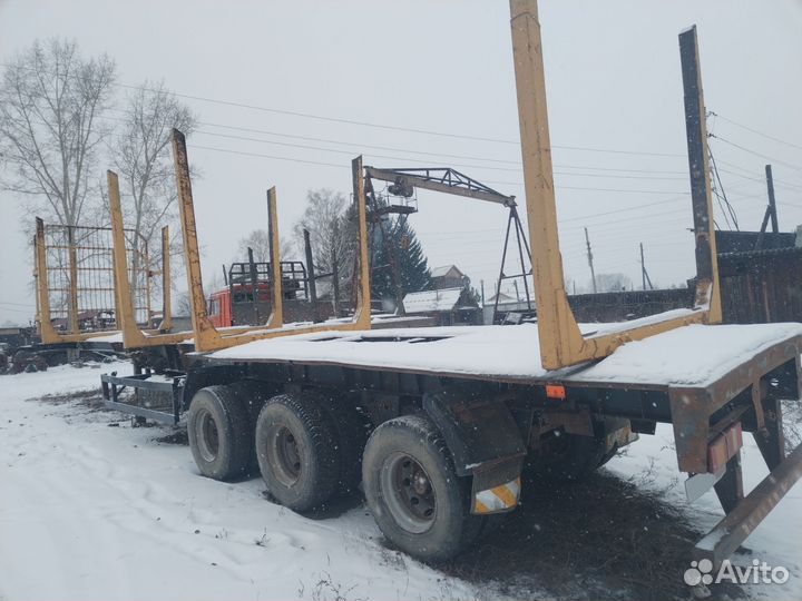 Полуприцеп лесовоз (сортиментовоз) МАЗ МАЗ-998640, 2013