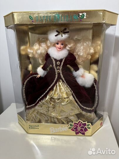 Barbie happy holidays 1996 nrfb