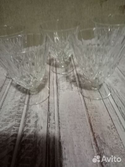 Хрустальные рюмки