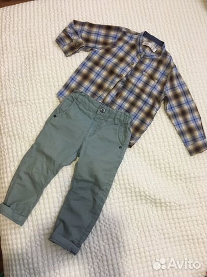 Брюки next, рубашка Zara