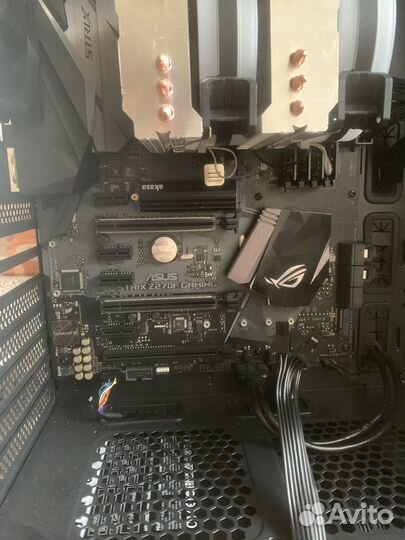 Материнская плата asus rog strix z270f gaming