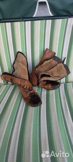 Сапоги зимние кожа 40 размер