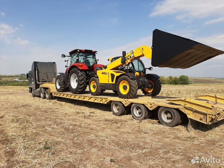 Перевозка габаритных и негабаритных грузов тралом