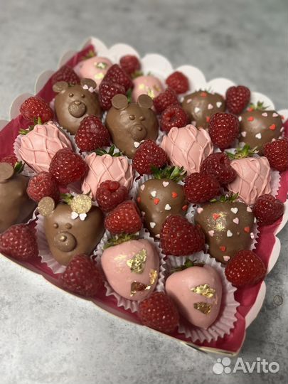 Клубника в шоколаде быстро 1-2ч