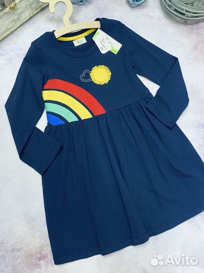 Платье 3-7 хлопок