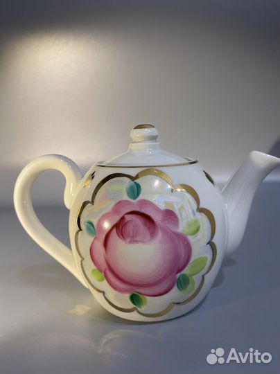 Заварочный чайник СССР Дулево Эгоист