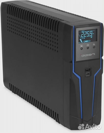 Ippon Game Power Pro 1500 900Вт 1500ва черный