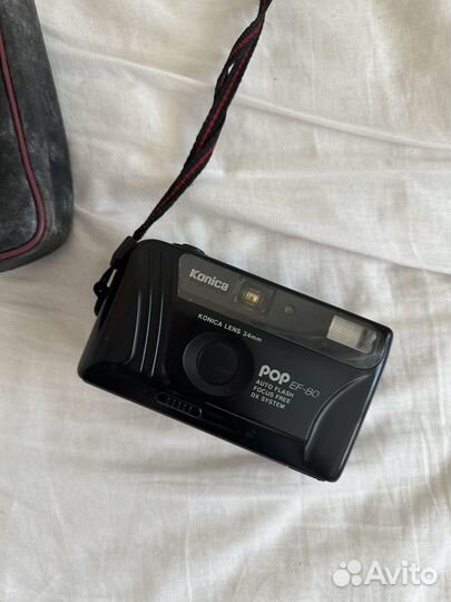 Плёночный фотоаппарат Konica pop ef-80