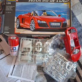 Сборная модель audi r8 spider Revell