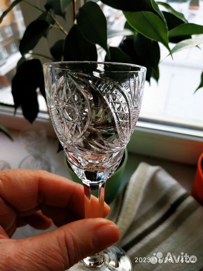 Хрусталь рюмки СССР