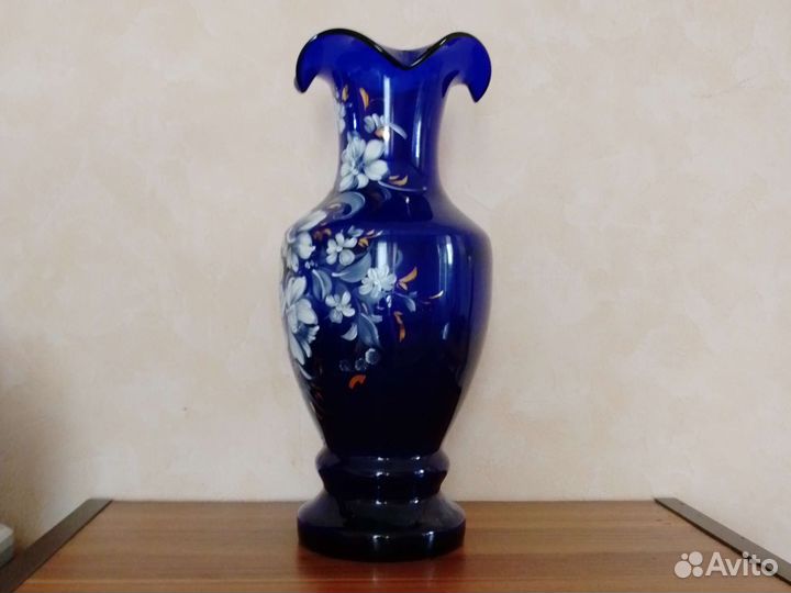 Ваза советского времени ручная работа