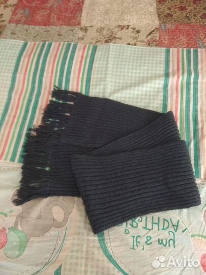 Шапка и шарф мужской