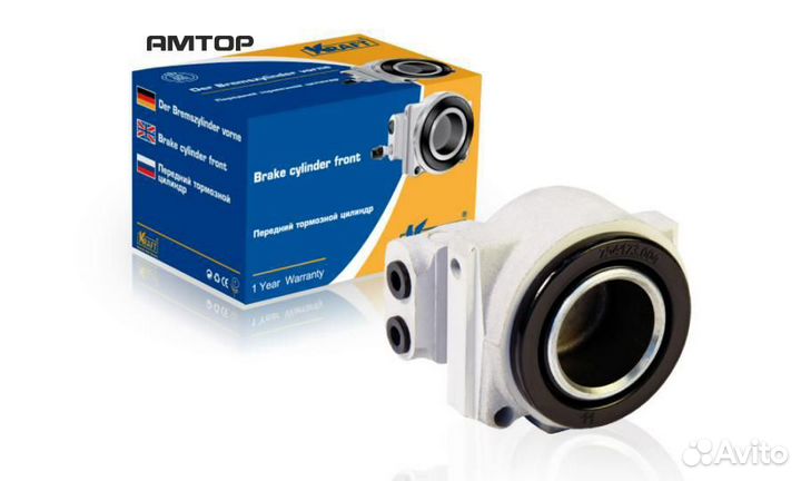 Kraft KT028120 Цилиндр суппорта ваз 2101 внутренни