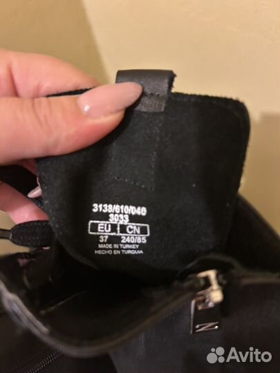 Ботинки женские zara