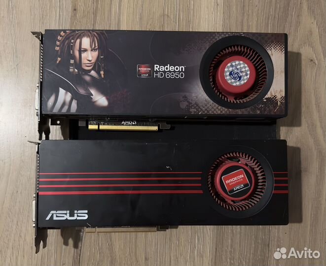 Видеокарта Asus Radeon 6950 2GB