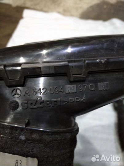 Воздуховод W213 M642