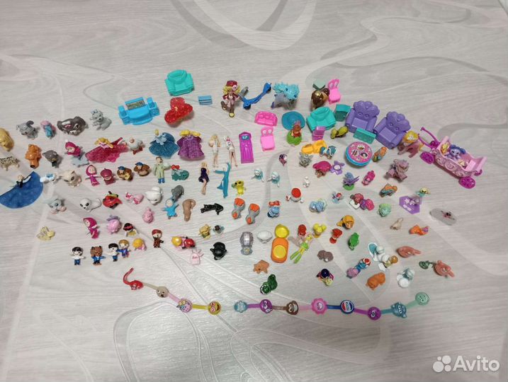 Игрушки из киндера пакетом
