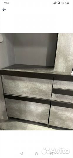 Обувница 600 Лайф бетон т-с