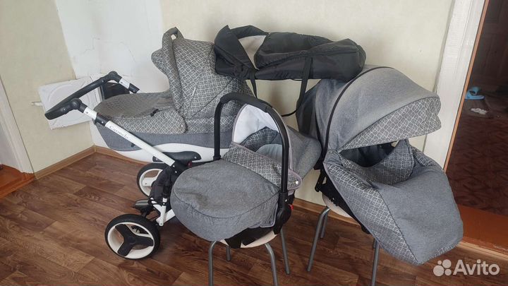 Коляска 4 в 1 Carmelo