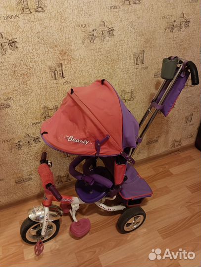 Велосипед детский трёхколёсный