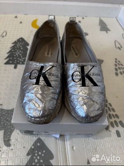 Мокасины calvin klein 39