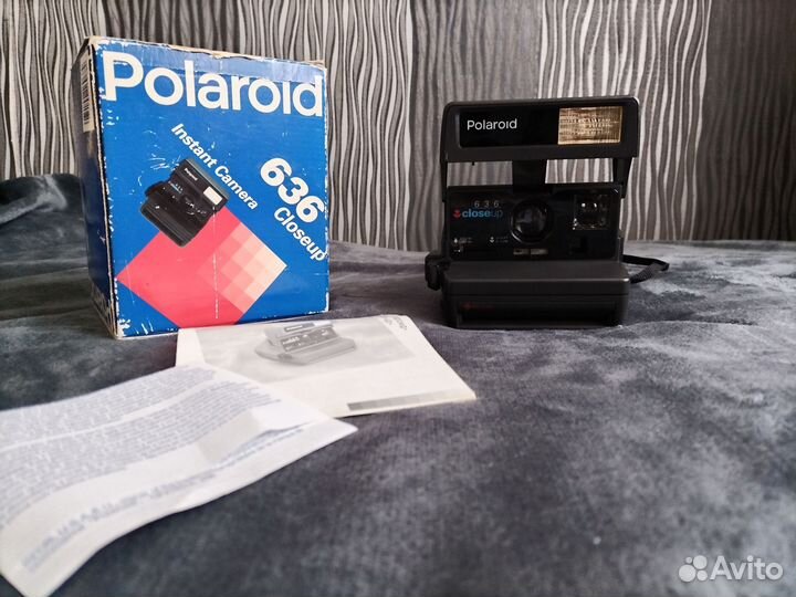 Фотоаппарат polaroid 636 closeup