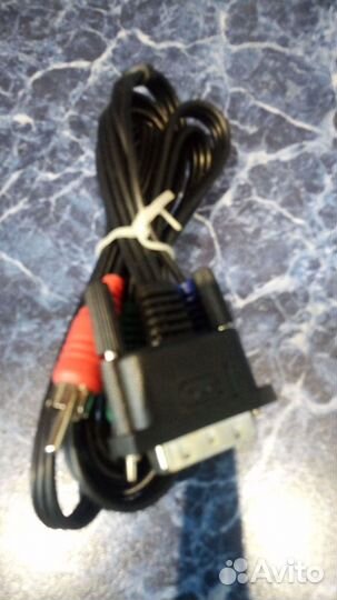 Аудио-видео кабель тюльпан