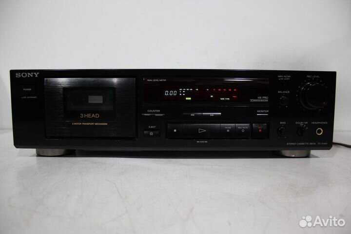 Sony TC-K490 Трехголовая кассетная дека Japan