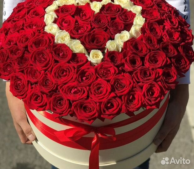 Розы Доставка цветов 35 51 101 роза Цветы