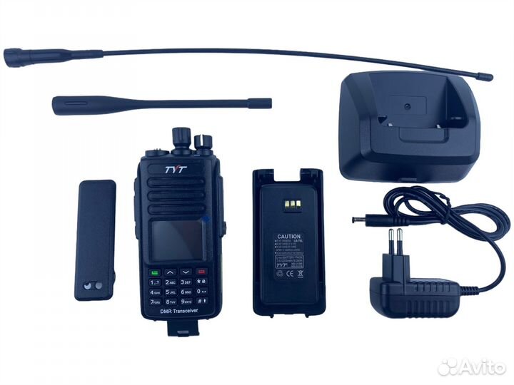 Цифровая рация TYT MD-UV390 DMR AES256 10W type C