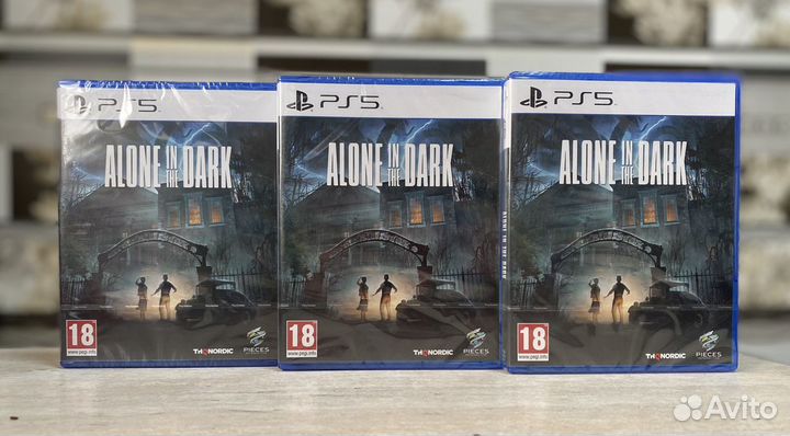 Alone In The Dark Sony PS5 Новый Диск Рус Субтитры