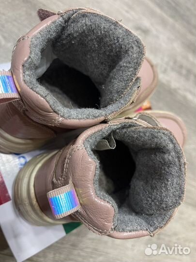 Демисезонные ботинки для девочки Котофей 29