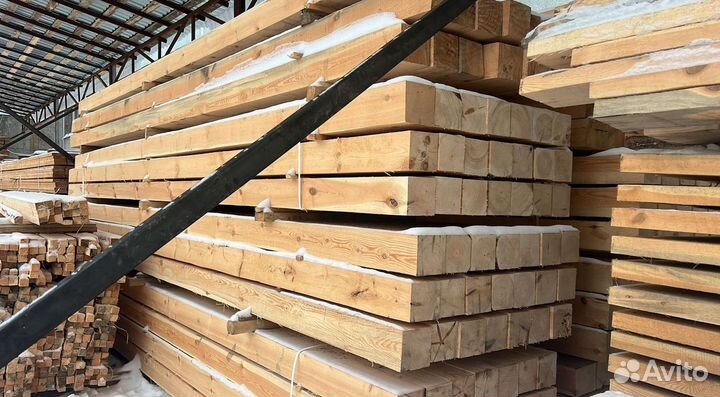 Брус, доска обрезная
