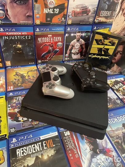 Sony Playstation 4 1Tb + 11Игр + Гарантия