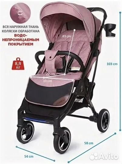 Прогулочная коляска dearest 819