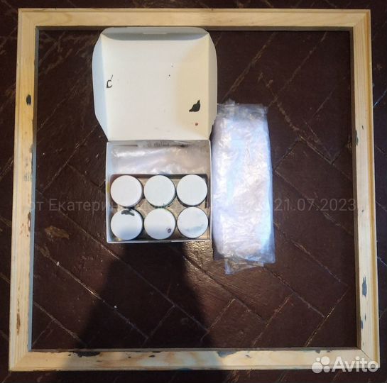 Набор для батика: подрамник, краски Decola, ткань