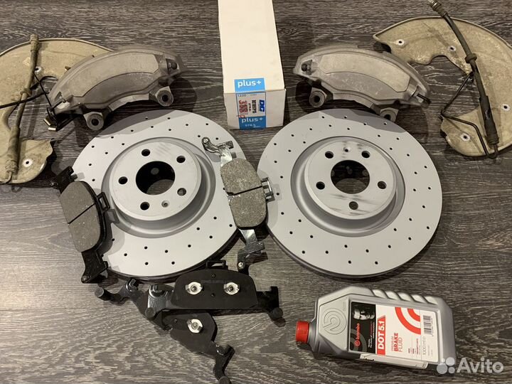 Тормоза 4-поршневые Audi B9 A4 A5 Q5