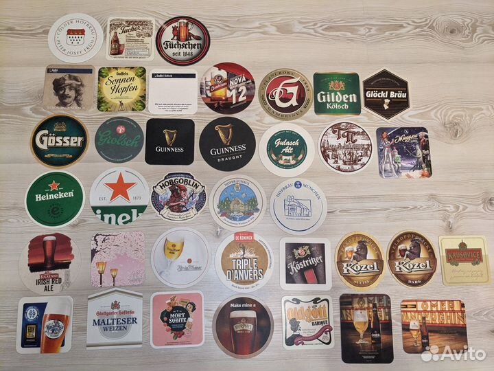 Коллекция Бирдекелей (76 брендов)